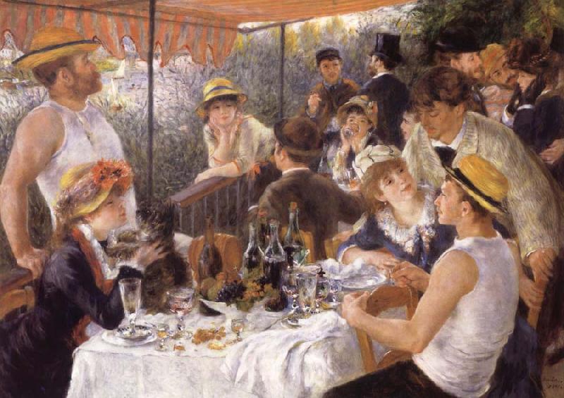 Pierre-Auguste Renoir The Boottochtje